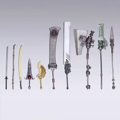 Square Enix -paketti 10 lisävarustetta Bring Arts Weapon Collection -hahmoihin hinta ja tiedot | Poikien lelut | hobbyhall.fi