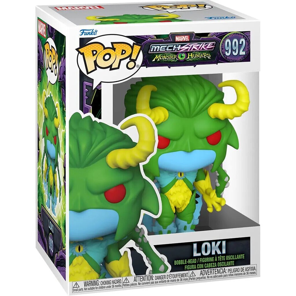 POP-hahmo Marvel Monster Hunters Loki hinta ja tiedot | Pelien oheistuotteet | hobbyhall.fi