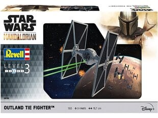 Revell - The Mandalorian: Outland TIE Fighter, 1/65, 06782 hinta ja tiedot | LEGOT ja rakennuslelut | hobbyhall.fi