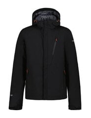 Miesten softshell-takki Icepeak BARAGA, musta hinta ja tiedot | Miesten ulkoilutakit | hobbyhall.fi