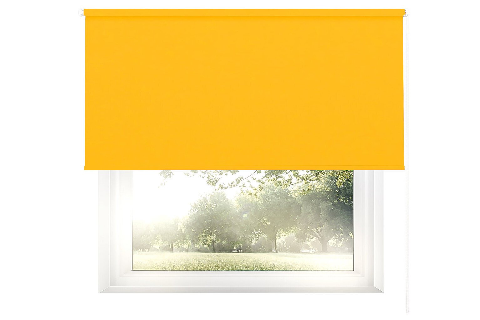 Rullaverho - Dekor 150x170 cm, d-17 keltainen hinta ja tiedot | Rullaverhot | hobbyhall.fi