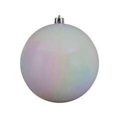Joulupallo 022419, 20 cm, valkoinen hinta ja tiedot | Joulukuusen koristeet | hobbyhall.fi