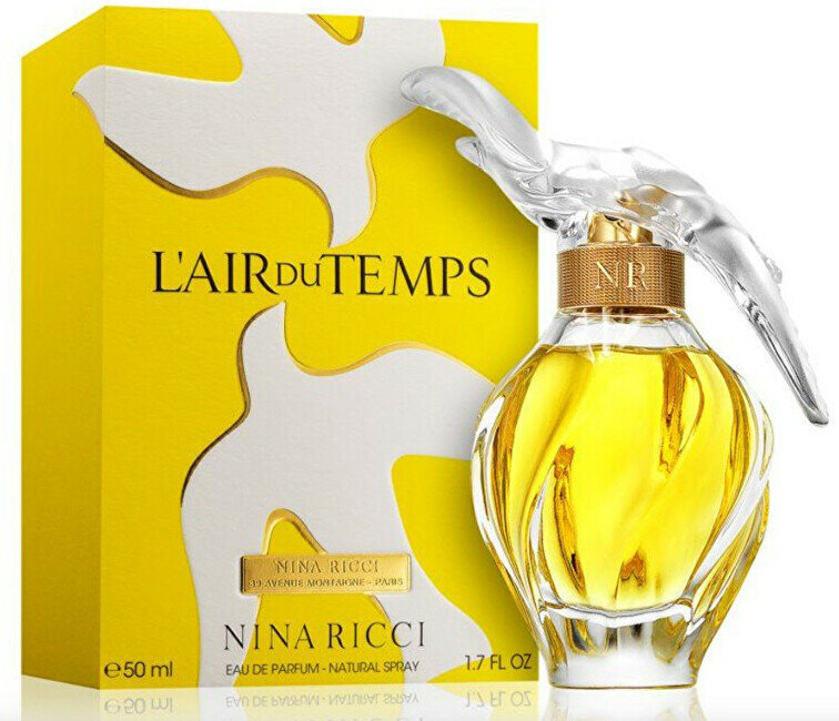 Nina Ricci L'air Du Temps Eau De Perfume Spray -tuoksu, 50ml hinta ja tiedot | Naisten hajuvedet | hobbyhall.fi