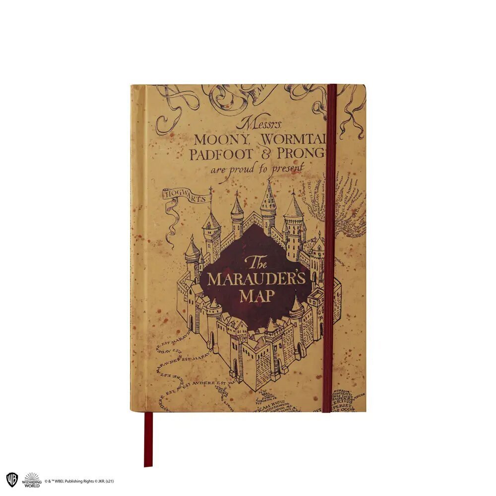 Harry Potter A5 Marauder's Map hinta ja tiedot | Pelien oheistuotteet | hobbyhall.fi