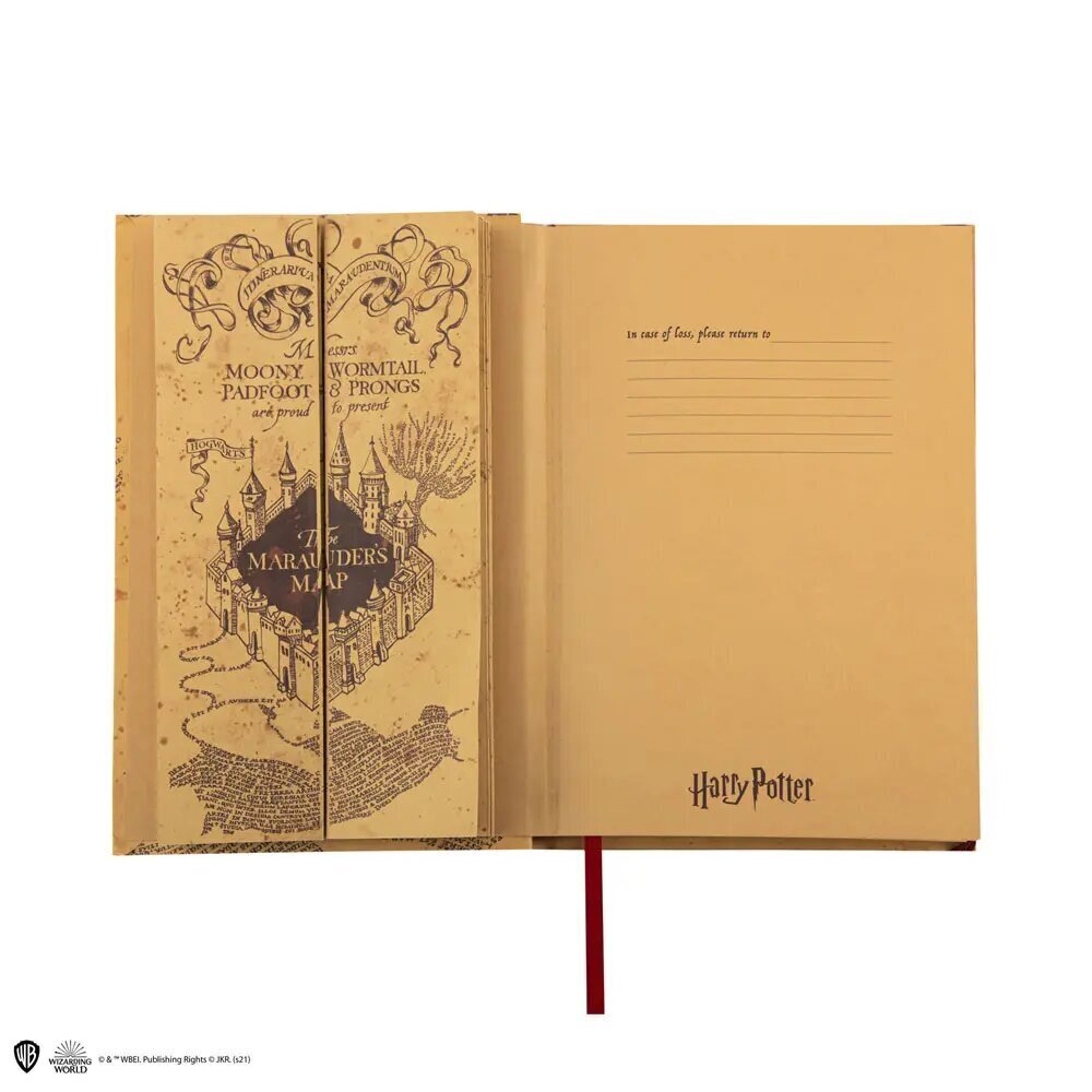 Harry Potter A5 Marauder's Map hinta ja tiedot | Pelien oheistuotteet | hobbyhall.fi