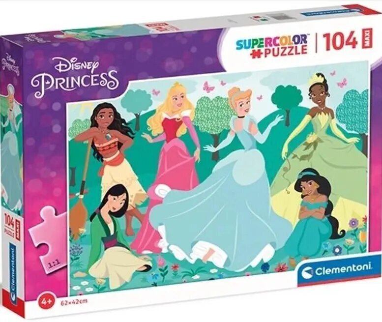 Palapeli 104 palaa MAXI Disney Prinsessat hinta ja tiedot | Palapelit | hobbyhall.fi