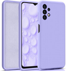 Silikonikotelo Samsung Galaxy A13/A13 5G SoundBerry (real liquide silicone Easy Clean), violetti hinta ja tiedot | Puhelimen kuoret ja kotelot | hobbyhall.fi