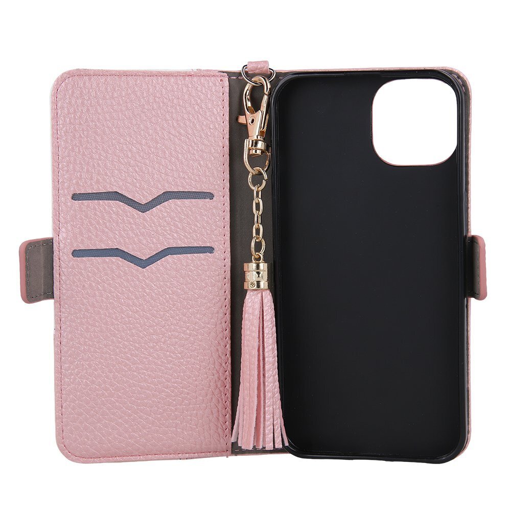 Mocco Smart Charms Book Case for Apple iPhone 14 Pro hinta ja tiedot | Puhelimen kuoret ja kotelot | hobbyhall.fi