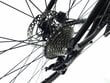 Miesten polkupyörä Kands Avangarde, 182-200 cm, alumiinirunko, iskunvaimentimella, 28" alumiinipyörät, 27 vaihdetta Shimano-vaihde, musta hinta ja tiedot | Polkupyörät | hobbyhall.fi