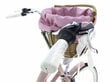 Lasten polkupyörä Davi Amelia, 130-165 cm korkeudelle, 6-vaihteinen Shimano vaihteisto, 24" alumiinipyörät, pajukori, Pinkki hinta ja tiedot | Polkupyörät | hobbyhall.fi