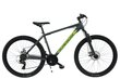 Miesten maastopyörä Kands Spectro 2xDisc, 182-200 cm, 27,5" alumiinivanteet, Shimano, Grafiitti hinta ja tiedot | Polkupyörät | hobbyhall.fi