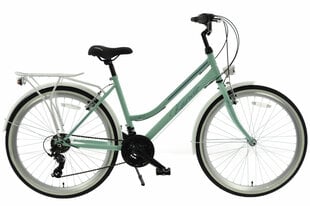 Naisten polkupyörä Kands Laguna vs-3, korkeudelle 140-155 cm, Shimano, 26", Piparminttu hinta ja tiedot | Polkupyörät | hobbyhall.fi