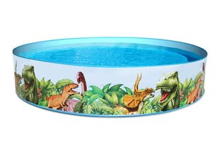 Bestway Dinosaurus Fill'N Fun 2.44mx46cm, 55001 hinta ja tiedot | Uima-altaat | hobbyhall.fi