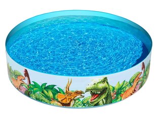 Puhallettava allas lapsille, Bestway Dinosaur Fill N Fun Pool, 183x38cm, ilman suodatinta. hinta ja tiedot | Uima-altaat | hobbyhall.fi