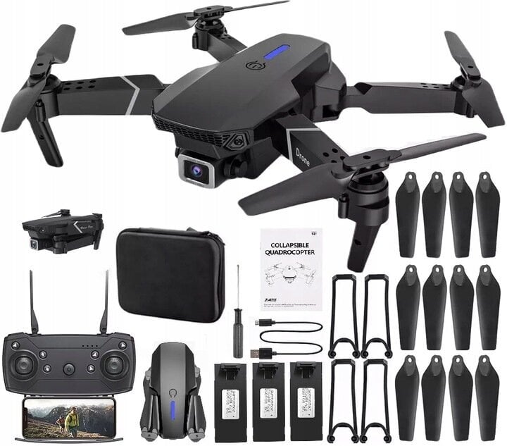 Drone E90 PRO hinta ja tiedot | Dronet | hobbyhall.fi