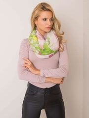 Tumman pinkki ja vihreä huivi printillä hinta ja tiedot | Naisten huivit | hobbyhall.fi
