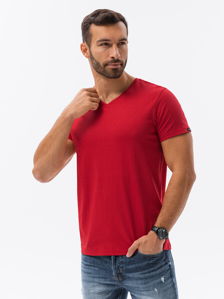 T-paita punainen Oren S1369-51207-XXL hinta ja tiedot | Miesten T-paidat | hobbyhall.fi