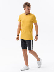 Keltainen T-paita Gomer S1370-51221-XXL hinta ja tiedot | Miesten T-paidat | hobbyhall.fi