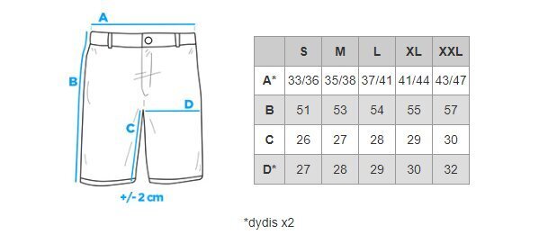 Miesten shortsit Kamol V5 OM-SRBS-0109-51257-XXL hinta ja tiedot | Miesten shortsit | hobbyhall.fi