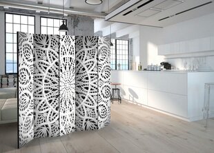 Sermi - White Mandala II [Room Dividers] hinta ja tiedot | Sermit ja tilanjakajat | hobbyhall.fi