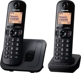 Panasonic KX-TGC212, musta hinta ja tiedot | Lankapuhelimet | hobbyhall.fi
