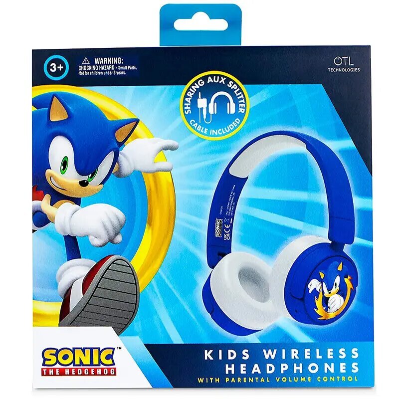 Sonic the Hedgehog -langattomat lasten kuulokkeet hinta ja tiedot | Kuulokkeet | hobbyhall.fi