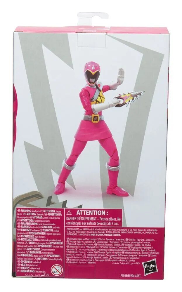 Power Rangers Dino Charge Lightning Collection 2022 Pink Ranger hinta ja tiedot | Pelien oheistuotteet | hobbyhall.fi