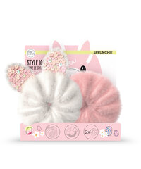 Invisbobble Kids Sprunchie Easter Cotton Candy -hiusdonitsi, 2 kpl / pakkaus hinta ja tiedot | Hiustarvikkeet | hobbyhall.fi