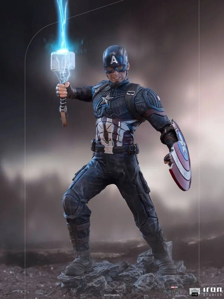 Infinity Saga BDS 1/10 Captain America Ultimate 21 cm hinta ja tiedot | Pelien oheistuotteet | hobbyhall.fi