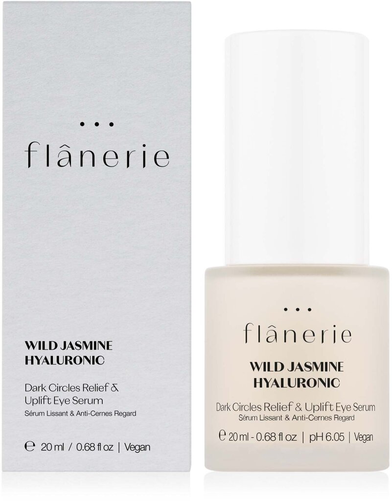 Flanerie tummia silmänalusia vähentävä korjausseerumi Wild Jasmine, 20 ml hinta ja tiedot | Kasvoöljyt ja seerumit | hobbyhall.fi