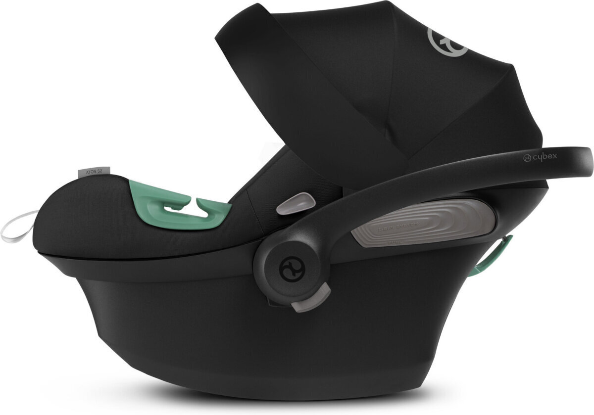 Cybex turvaistuin Aton S2, 0-13 kg, Monument Grey hinta ja tiedot | Turvaistuimet | hobbyhall.fi