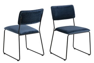 2 kpl tuoleja Cornelia, sininen hinta ja tiedot | Toimistotuolit | hobbyhall.fi