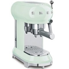 Smeg ECF01PGEU espressokeitin, pastellinvihreä hinta ja tiedot | Kahvinkeittimet ja kahvikoneet | hobbyhall.fi