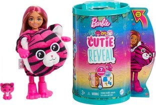 Barbie Cutie Reveal, tiikeri hinta ja tiedot | Tyttöjen lelut | hobbyhall.fi