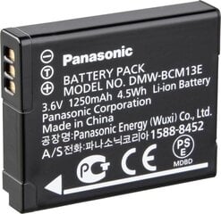 Panasonic akku DMW-BCM13 hinta ja tiedot | Videokameran akut ja paristot | hobbyhall.fi