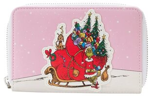 Loungefly Dr Seuss Grinch Sleigh Zip DSSWA0014 197900 hinta ja tiedot | Pelien oheistuotteet | hobbyhall.fi