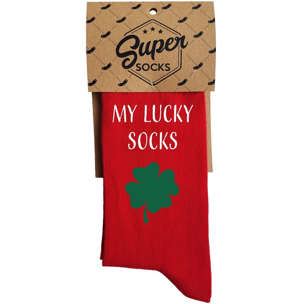 Sukat "My lucky socks" hinta ja tiedot | Hauskat sukat | hobbyhall.fi