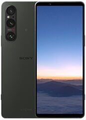 Sony Xperia 1 V 12/256GB KHAKI GREEN XQDQ54C0G.EUK hinta ja tiedot | Matkapuhelimet | hobbyhall.fi