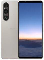 Sony Xperia 1 V 12/256GB PLATINUM SILVER XQDQ54C0S.EUK hinta ja tiedot | Matkapuhelimet | hobbyhall.fi