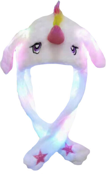 Lasten pipo Bunny Ears Unicorn hinta ja tiedot | Tyttöjen hatut, huivit ja käsineet | hobbyhall.fi