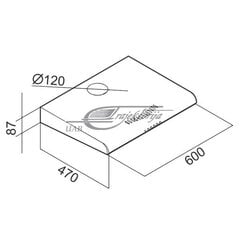 Ciarko ZRD 60 hinta ja tiedot | Liesituulettimet | hobbyhall.fi