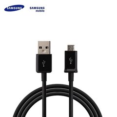 Kaapeli Samsung ECB-DU5ABE S6 Edge / universaali, Micro USB -data- ja latauskaapeli musta (OEM) hinta ja tiedot | Puhelinkaapelit | hobbyhall.fi