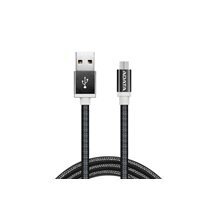 ADATA USB-kaapeli USB-microUSB 1m Musta hinta ja tiedot | Puhelinkaapelit | hobbyhall.fi
