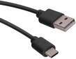 Salaman latauskaapeli Forever USB-C, 1 m, musta hinta ja tiedot | Puhelinkaapelit | hobbyhall.fi