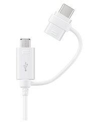 SAMSUNG USB COMBO CABLE (TYPE-C & MICRO USB) hinta ja tiedot | Puhelinkaapelit | hobbyhall.fi