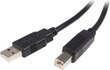 STARTEC 2m USB 2.0 A–B kaapeli - M/M hinta ja tiedot | Puhelinkaapelit | hobbyhall.fi