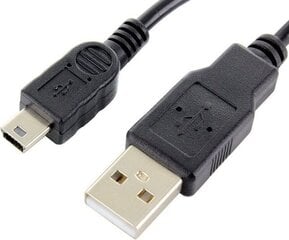 Forever Universal Mini USB -datakaapeli 1 m musta hinta ja tiedot | Puhelinkaapelit | hobbyhall.fi