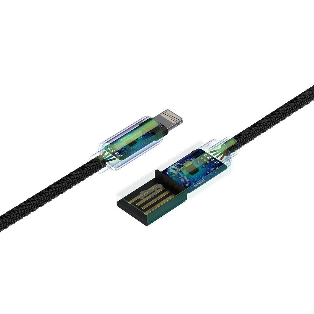 Devia Storm USB 2.0 - Lightning (8pin), 1m hinta ja tiedot | Puhelinkaapelit | hobbyhall.fi