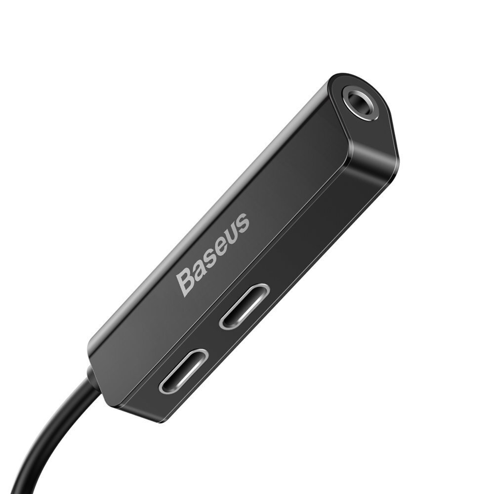 Baseus (CALL52-01), Lightning / TRS 3.5 mm hinta ja tiedot | Puhelinkaapelit | hobbyhall.fi