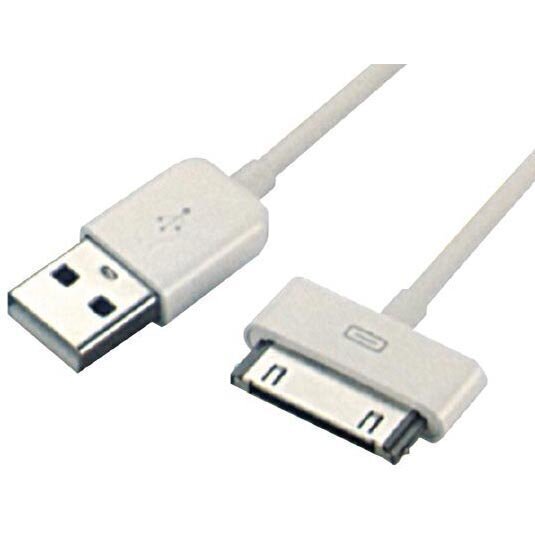 Sbox IPH4 USB-A Male to I-Phone/I-POD/I-PAD.-2M hinta ja tiedot | Puhelinkaapelit | hobbyhall.fi